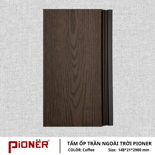 Tấm ốp tường ngoài trời 2D coffee Tấm ốp tường ngoài trời 2D coffee