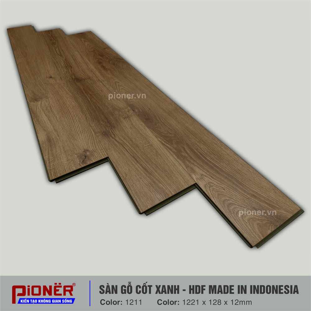 sàn gỗ cốt xanh Pioner 1211-1 sàn gỗ cốt xanh Pioner 1211-1