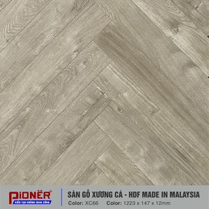 Sàn gỗ xương cá HDF Malaysia Pioner XC66-1